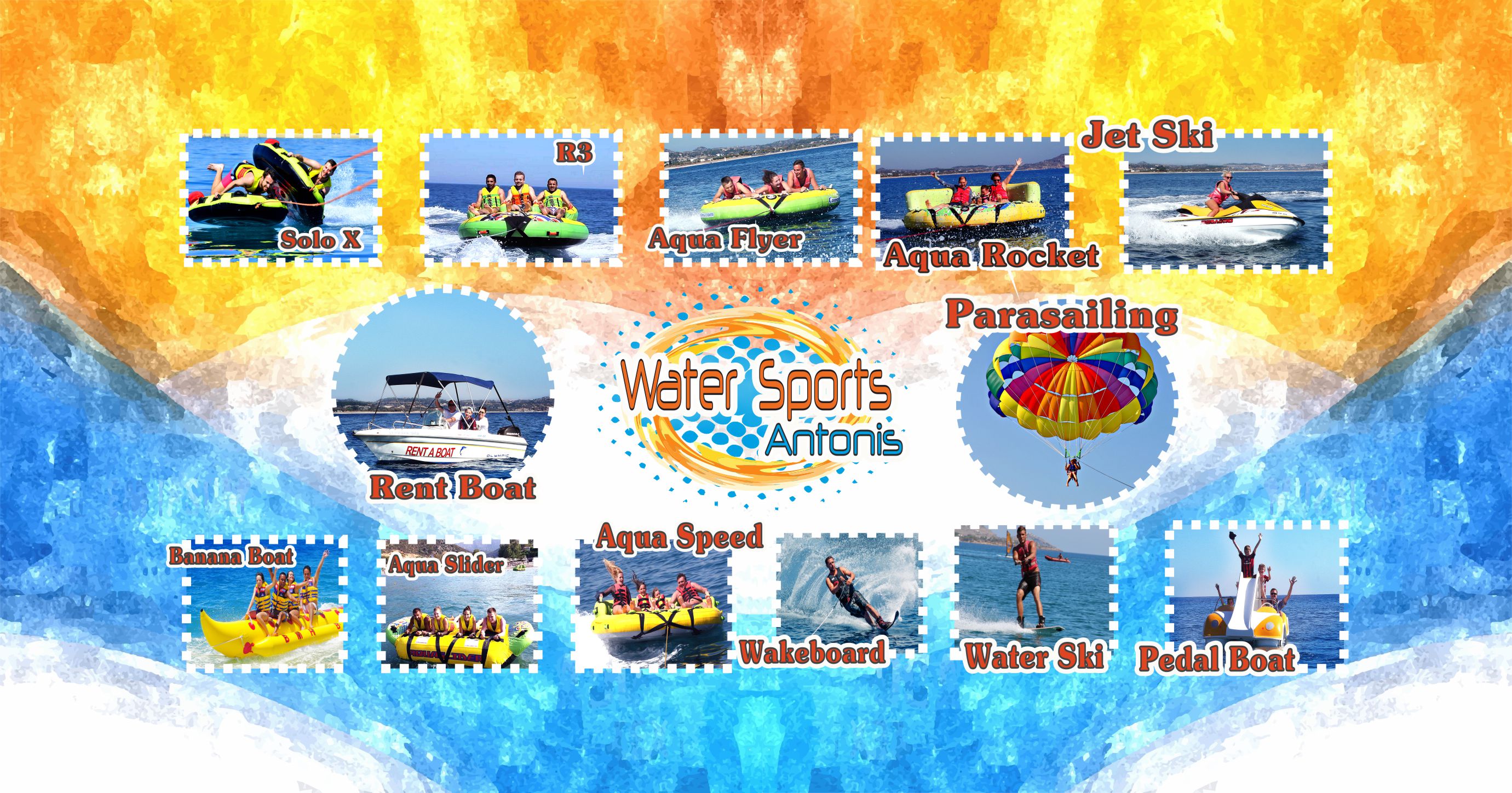 ANTONIS WATERSPORTS - Kolympia Rhodes - Antonis Watersports Kolymbia